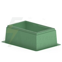 FB6G green fibreglass pillar base